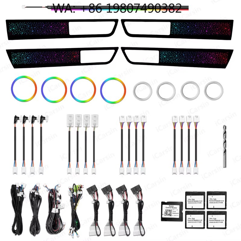 Car Accessories Kit - Symphony RGB Atmosfer Işık Kiti 2010-2013