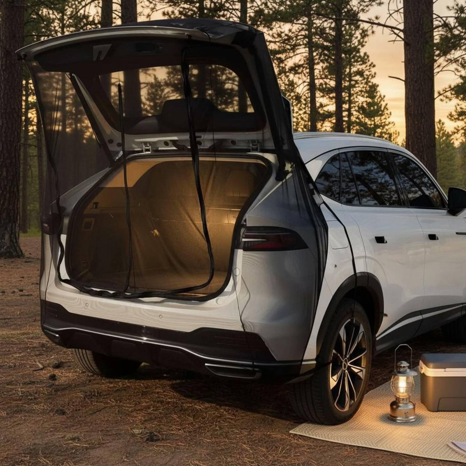 Car Accessories For Camping - Arka Kapı Sinekliği, Bagaj Kapağı Çadırı,