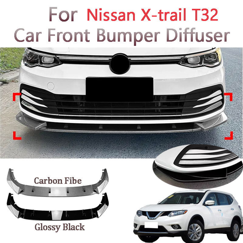 Car Accessories Lipa - Yeni araba parlak siyah ön ÖN
