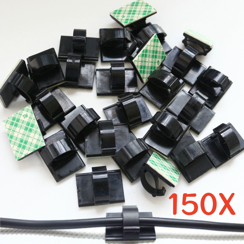 Car Accessories Tata Punch - 150/10 adet kelepçe tel organizatör kendinden