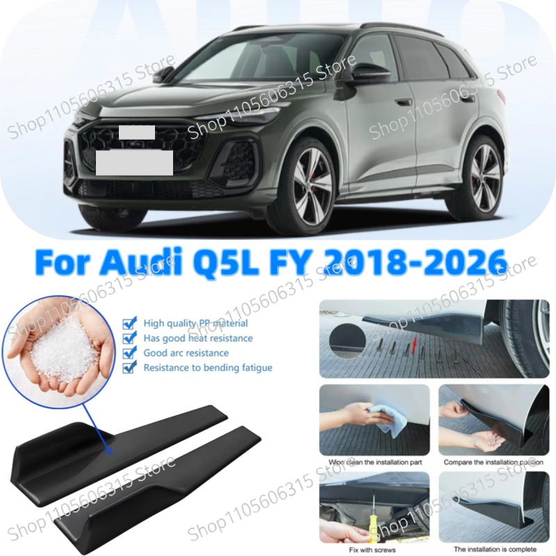Car Accessories Lipa - 48cm Arka Tampon Splitter Etek Spoiler