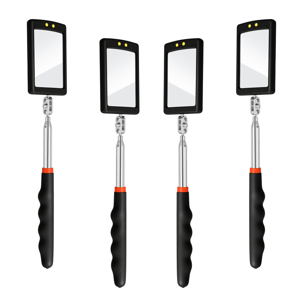 Car Accessories Workshop - Teleskopik İnceleme Aynası LED Işıklı Uzatılabilir