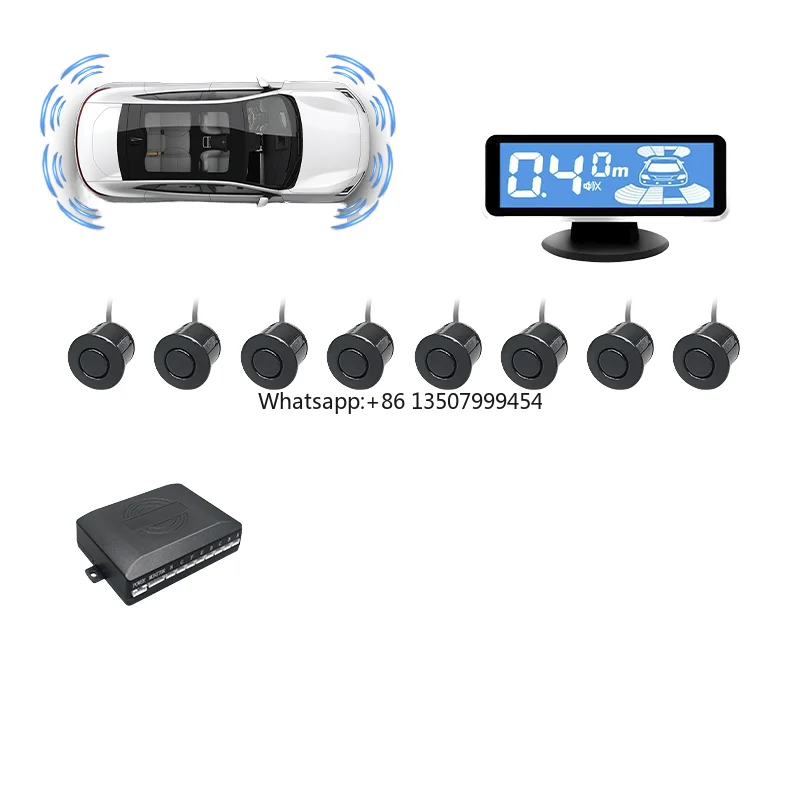Parking Sensor Reverse - 8 Ön/Arka Sensörlü Geri Görüş Radarı