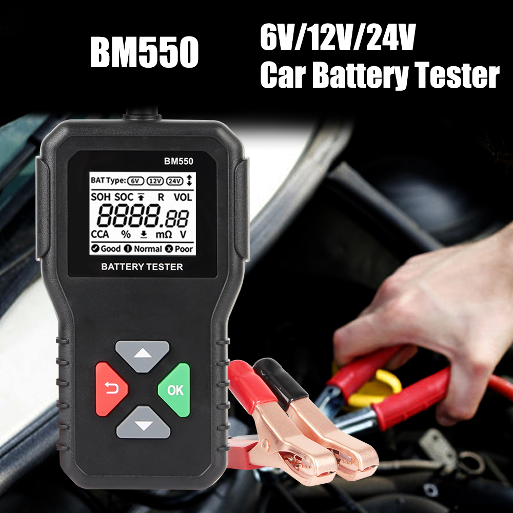 Car Accessories Workshop - Pil kapasitesi test cihazı Micro200Pro araba