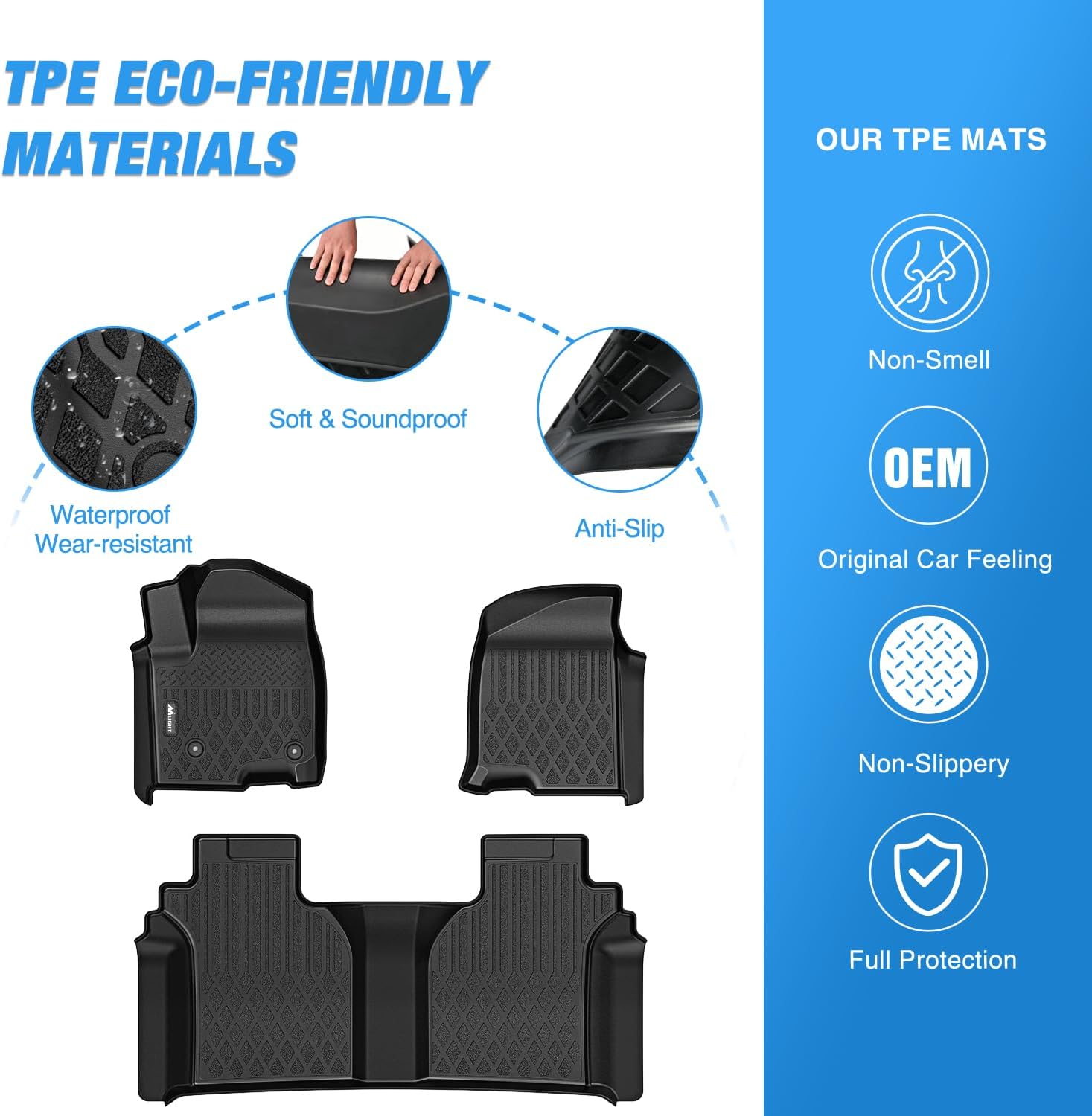 Chevy Silverado GMC Sierra 150 - Car Floor Mat Rubber incelemesi ve fiyatı