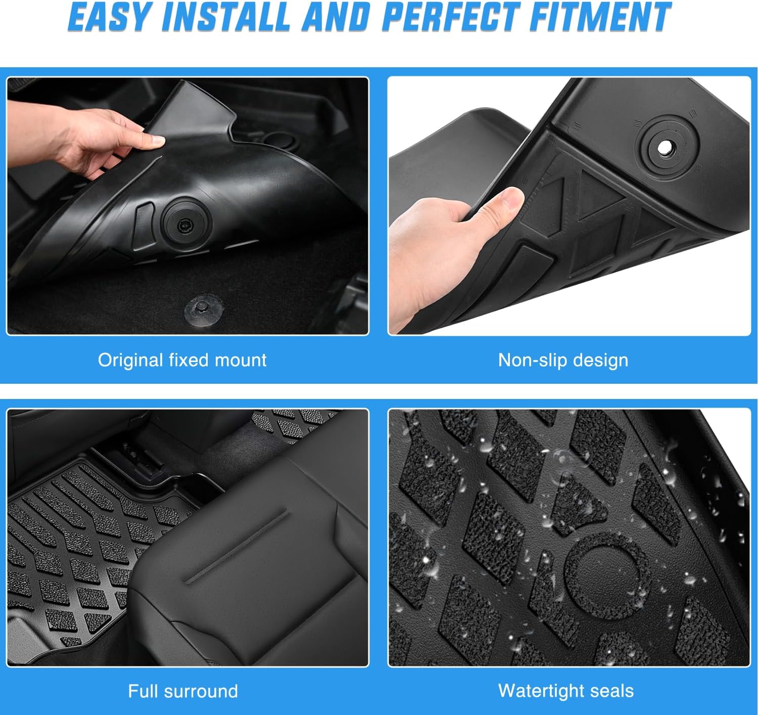 Chevy Silverado GMC Sierra 150 - Car Floor Mat Rubber incelemesi ve fiyatı