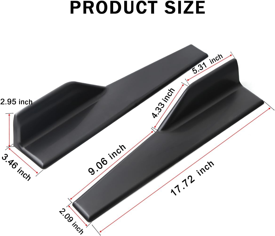 48cm Arka Tampon Splitter Etek - Car Accessories Lipa incelemesi ve fiyatı