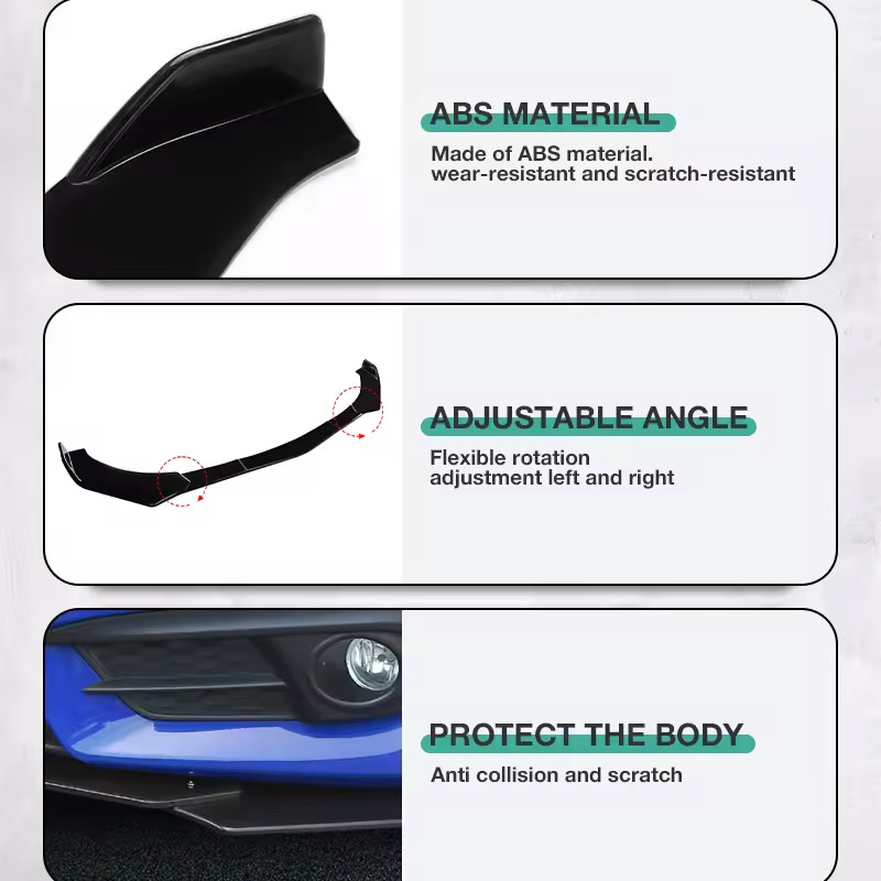 Yeni araba parlak siyah ön ÖN  - Car Accessories Lipa incelemesi ve fiyatı