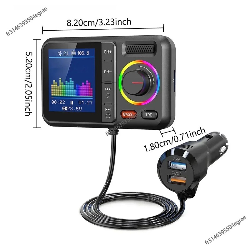 QC3.0 Çift USB Araç FM Vericis - Fm Transmitter incelemesi ve fiyatı