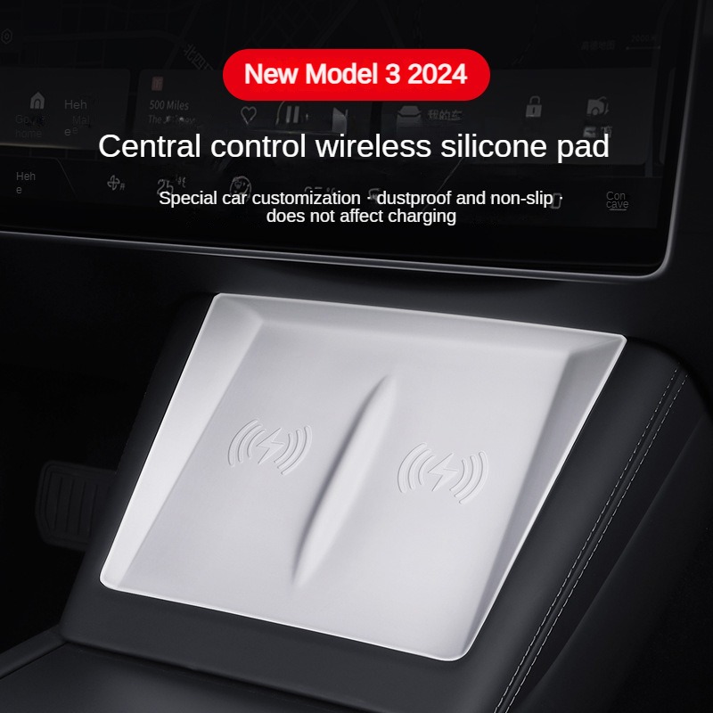 Tesla Model 3+ Highland 2024-2 - Wireless Car Charger incelemesi ve fiyatı