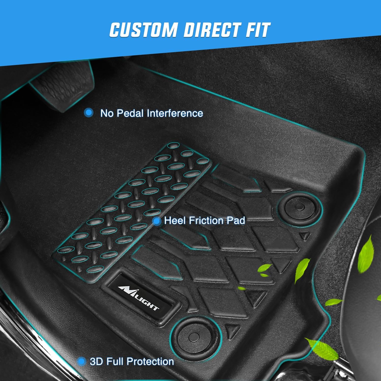 Nilight Özel Uyumlu TPE Paspas - Car Floor Mat Rubber incelemesi ve fiyatı
