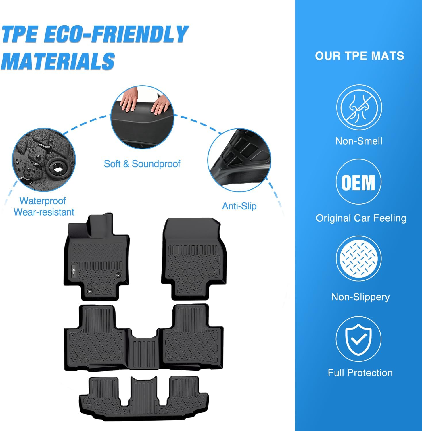 Nilight Özel Uyumlu TPE Paspas - Car Floor Mat Rubber incelemesi ve fiyatı