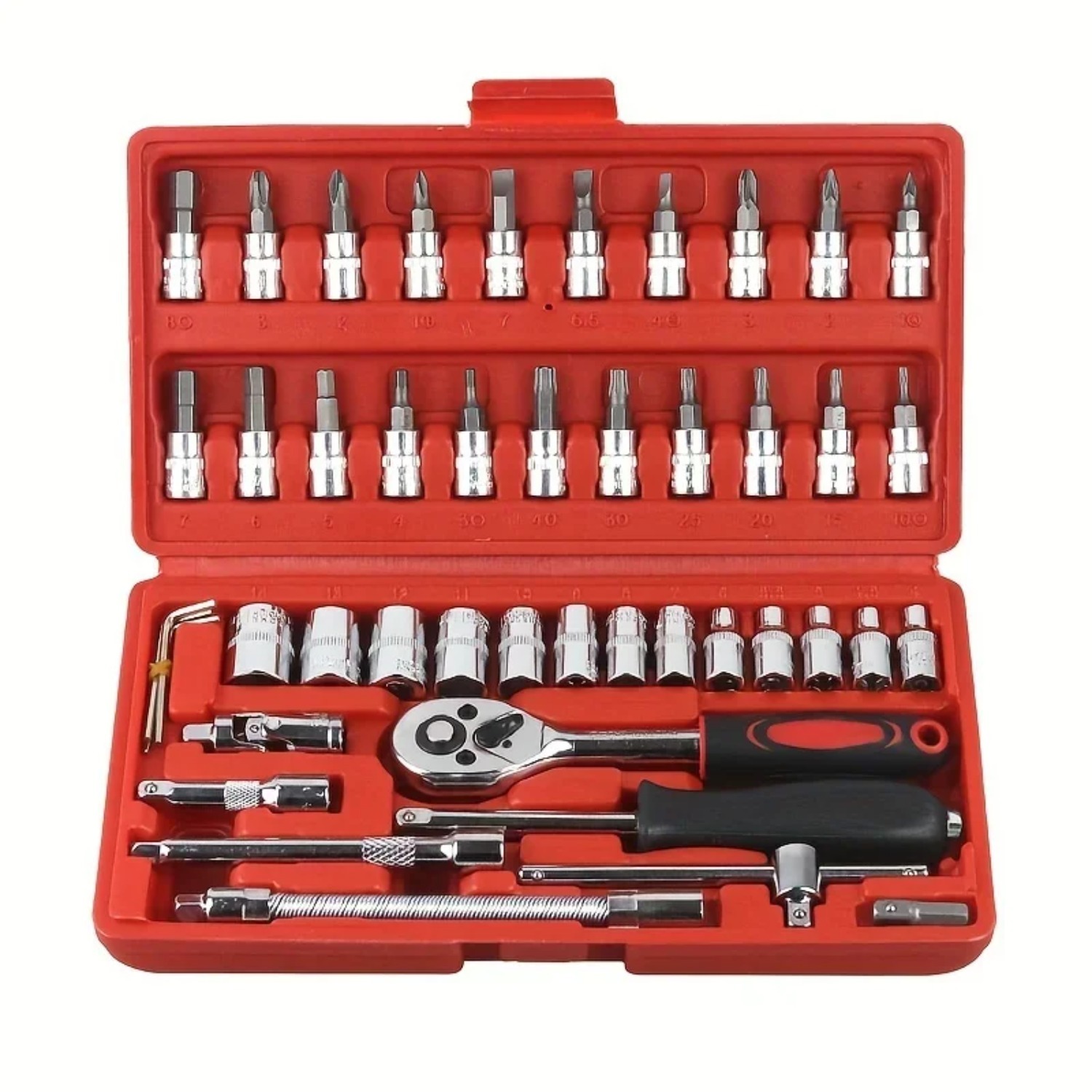 46 Parça 1/4 İnç Sürücülü Soke - Car Accessories Workshop incelemesi ve fiyatı
